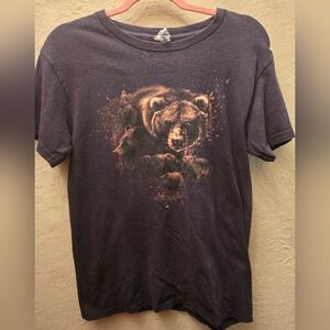 Vintage Bear Graphic Tee • Dawson City Yukon Canada Nature Wildlife Shirt
